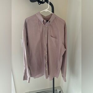 Eddie Bauer light Pink Casual Button Down Shirt